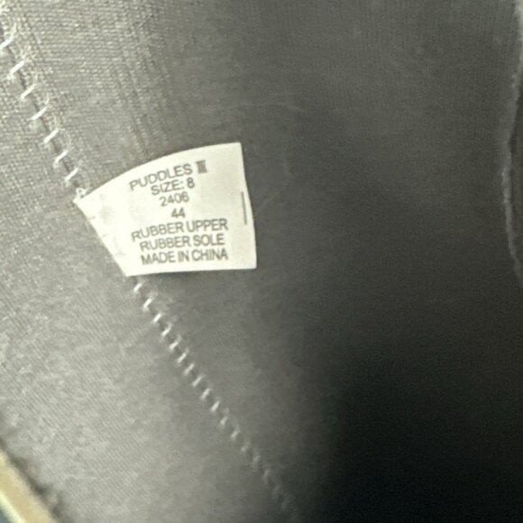 Nomad Rain Boots Puddles II Printed Rubber Pull On Round Toe Shoes Outdoor WMN 8 - Picture 7 of 7